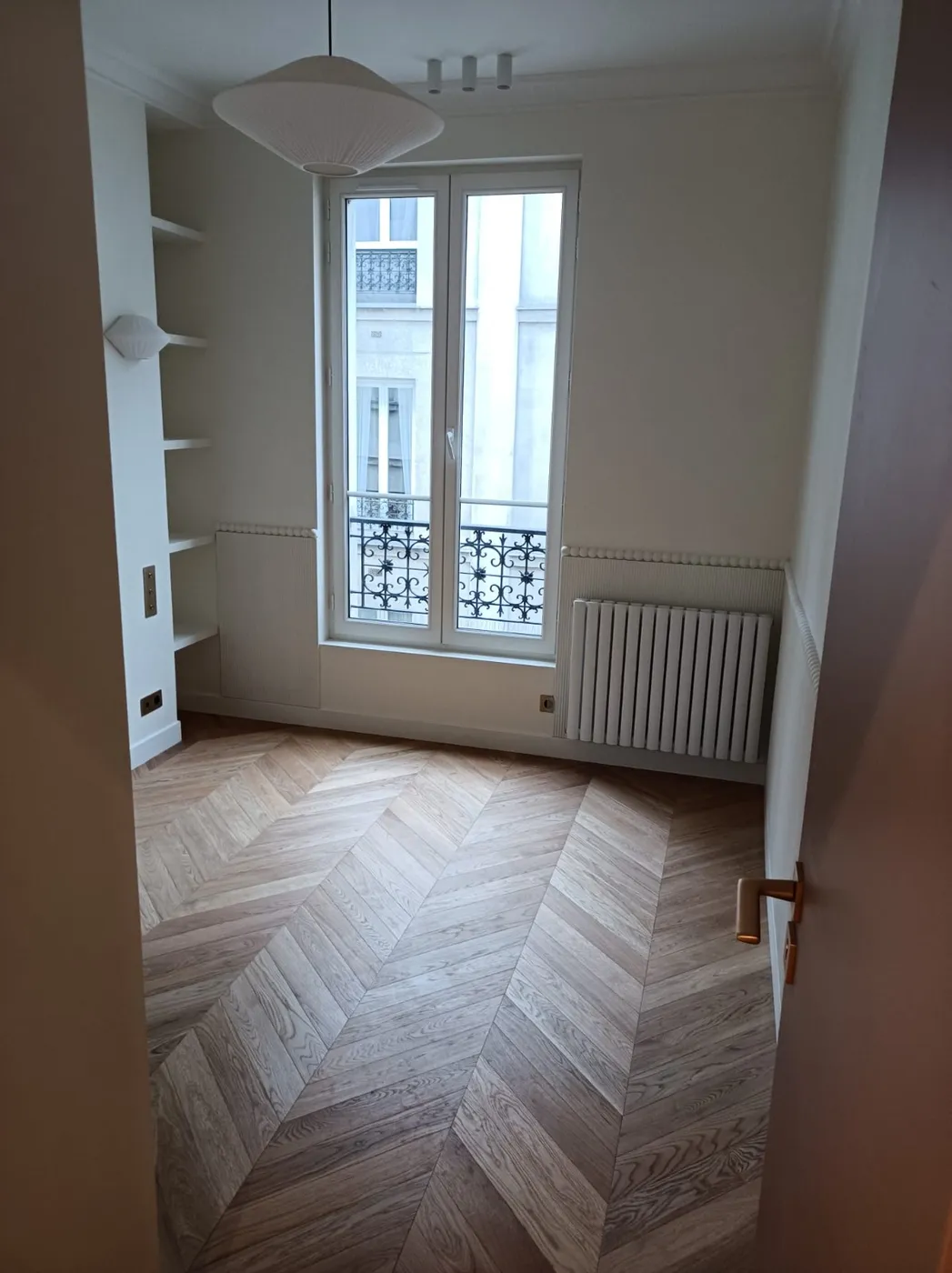 Parquet posé dans un appartement à Paris